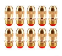 Lot de 110 buses de brumisation de jardin, tête d'arrosage réglable en laiton pour différents modes de pulvérisation et distribution efficace de l'eau (10 pièces)