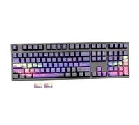 Lot de 110 touches à thème Dawn-Light - 71 touches OEM PBT - Sublimation pour clavier mécanique - Remplace 110 touches fantaisie DYE SUB - Profil OEM pour 61/64/68/108
