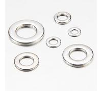 Lot de 1100 rondelles plates en acier inoxydable 304 pour vis, rondelles plates pour boulons, assortiment de rondelles, kit de 9 tailles (M2 M2,5 M3 M4 M5 M6 M8 M10 M12 mm) pour industriel