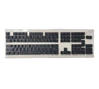 Lot de 115 touches PBT pour claviers mécaniques avec double injection EDM Hauteur des touches Black Knights