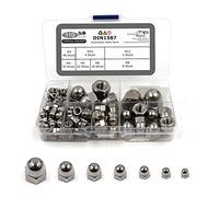 Lot de 119 écrous à chape hexagonaux en acier inoxydable A2 V2A M3 M4 M5 M6 M8 M10 M12