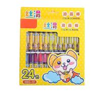 Lot de 12/18/24/36 pastels à l'huile soyeuse pour artistes - Fournitures scolaires - Créer des œuvres d'art cool pour les amateurs de dessin