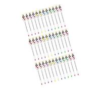 Lot de 12/24/36 stylos à bille avec pointe de 0,7 mm à séchage rapide pour prière, journal quotidien, prise de notes, marqueurs d'Écriture lumineuses