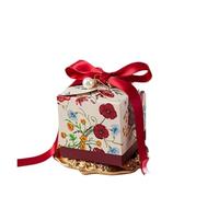 Lot de 12/30 boîtes à bonbons en papier motif floral, idéales for un mariage, anniversaire ou la Saint-Valentin Pour InvitéS - Mariage, BaptêMe(Red,12pcs)