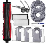 Lot de 12 accessoires de rechange compatibles avec Roborock Saros Z70/Saros Z70 Ultra Aspirateur Robot Pièces