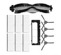 Lot de 12 accessoires de rechange pour aspirateur R3500 R3500S R550 R650 R600 R700 - Brosse principale à rouleau, brosses latérales et kit de filtres HEPA