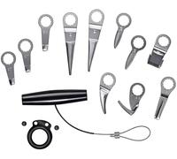 Lot de 12 accessoires pour vitrage automobile Cargo Fein 63903167320