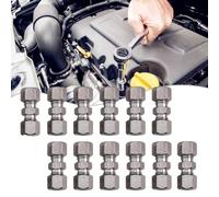 Lot de 12 adaptateurs de raccords de ligne de frein. Ils sont livrés dans un emballage non ouvert, leur qualité et leur intégrité ou positions inférieures