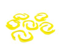 Lot de 12 Adaptateurs pour Pots La Laitière - Compatibles Yaourtière SEB Multidélices (Jaune)