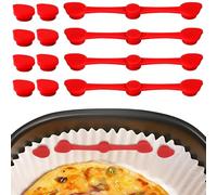 Lot de 12 aimants pour friteuse à air en silicone | Serrure sécurisée pour préparation du déjeuner en famille dîner universitaire dortoir collation cuisine petit espace