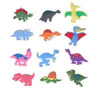 Lot de 12 aimants pour réfrigérateur en silicone souple et mignon