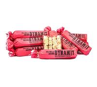 Lot de 12 allume-feux XXL en laine de bois aspect dynamite, durée de combustion : environ 1 heure/pièce, allume-feu de cheminée et allume-barbecue (allume-four, laine d'allumage, aide à l'allumage