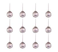 Lot de 12 attrape-soleil en forme de boule de cristal de 20 mm ¿ Créateur d'arc-en-ciel pour la décoration de la maison et du jardin, idée cadeau idéale