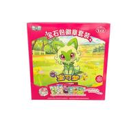 Lot de 12 badges Pokémon Gem Pack (Vol 1 + 2 + 3) | Sac aveugle | Vitrine de vente au détail | Chinois simplifié | 15 ans et plus