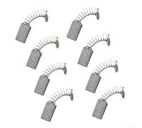 Lot de 12 balais de carbone gris 5 x 8 x 15 mm pour réparation de moteur électrique et perceuse électrique (8 pièces)