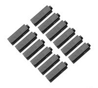 Lot de 12 balais de carbone noirs 4 x 5,5 x 17 mm compatibles avec moteur d'ancrage électrique sèche-cheveux et divers moteurs d'outils électriques