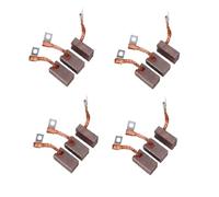 Lot de 12 balais de carbone pour chariot élévateur électrique, type J204, haute teneur en cuivre, taille 91325