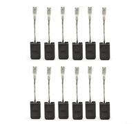 Lot de 12 balais de charbon de rechange pour moteur électrique Bosch GWS 1000, 1100, 1400