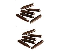 Lot de 12 balais de charbon pour moteur, 3,5 x 16 pour masseur, colonne conductrice, outils électriques, tapis de course - Accessoires de moteur