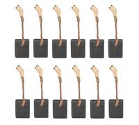 Lot de 12 balais de charbon pour moteur électrique N257540 compatibles avec meuleuse d'angle Dewalt DWE402 DWE4214