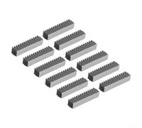 Lot de 12 balais d'essuie-glace en silicone pour BambuLab A1 Mini accessoires, compatibles avec PLA pour PETG ABS pour filaments CF, haute température