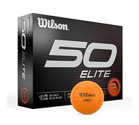 Wilson Staff Cinquante Elite 12 Balles de Golf Orange