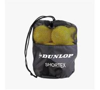 Lot de 12 balles de tennis Dunlop Shortex - noir - TU