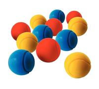 SPORTI FRANCE Lot de 12 balles de Tennis en Mousse diamètre 7 cm Couleurs Assorties