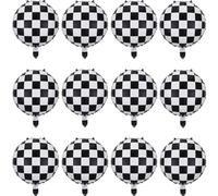 Lot de 12 ballons de course en mylar de 45,7 cm pour anniversaire, fête prénatale, décoration de fête, chiens, anniversaires, Noël, accessoires de fête