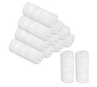 Lot de 12 bandages de gaze élastiques 5 cm x 2 m - Bandage de fixation en gaze - Bandage élastique de fixation - Matériau pour pansements
