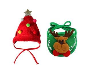 Lot de 12 bandanas pour chiens « Joyeux Noël », pour Noël et Halloween.