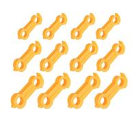 Lot de 12 bandes correctrices d'écartement pour poussins - Produits de santé réglables pour poules, canards et cailles
