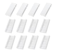 Lot de 12 bandes de protection pour boîte à fusibles - Divisible - Compatible avec les emplacements de module F-Tronic, Hager, Hensel