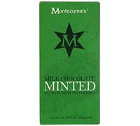 Lot de 12 barres de chocolat Montezumas à la menthe 100 g