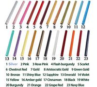 Lot de 12 bâtons de cire à cacheter pour sceau de cire Jaune vintage