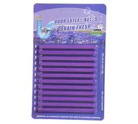 Lot de 12 bâtons de nettoyage de drainage, désodorisant d'évier, élimination des odeurs à usage mensuel, nettoyage de la maison, outil de débouchage