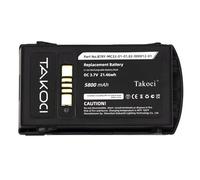 Lot de 12 batteries rechargeables 82-000012-01, BTRY-MC32-01-01, BTRY-MC32-52MA-10, BTRY-MC33-52MA-01, compatible avec Mo'tor'ola MC3200, MC32N0, MC32N0-S Li-ion 5200 mAh/3,7 V
