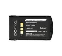 Lot de 12 batteries rechargeables 82-000012-01, BTRY-MC32-01-01, BTRY-MC32-52MA-10, BTRY-MC33-52MA-01 compatible avec MC3200, MC32N0, MC32N0-S Li-ion 5200 mAh/3,7 V