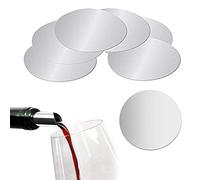 Lot de 12 becs à vin sans goutte, réutilisables en aluminium anti-gouttes, pour bouteille de vin, mariage, fête, anniversaire