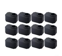 Lot de 12 blocs chauffants en silicone pour imprimantes 3D Prusa MK4 et XL, résistant à la chaleur jusqu'à 280 °C, chaussettes de protection pour buses entièrement métalliques