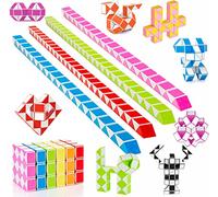 Lot de 12 Blocs de 48 Serpents Magiques pour Anniversaire d'Enfant - Jouets et Cadeaux pour Garçons et Filles