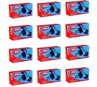 Lot de 12 boîtes de 12 pinces à clip 32mm en métal - Apli G