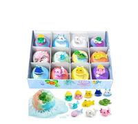 Lot de 12 bombes de bain à sel et sel de bain 2026 avec inscription « Surprise Spring Inside », Skin-Soothing Ocean Theme BathFizzies, Fizzy Bubble BathBirthBirthday, pour garçons et filles