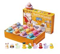 Lot de 12 bombes de bain - PVC - 23,5 x 18,2 x 5,8 cm - Pour - Jouet à libération rapide - Pour crèche, hôtel, piscine, anniversaire, accessoires