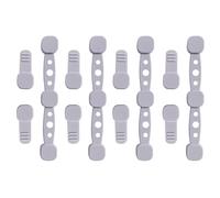 Lot de 12 Boucles Magnétiques en Silicone, Clips Magnétique pour Friteuse à Air, Aimants d'air Fryer, Accessoires pour Friteuse à Air pour Doublures en Papier Sulfurisé, Résistante à la Chaleur