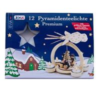 Lot de 12 bougies chauffe-plats pour bois