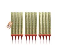 Lot de 12 bougies de 60 secondes h2i"XXS" + notre briquet h2i & eissterne/feux d'artifice toute l'année Kat F1