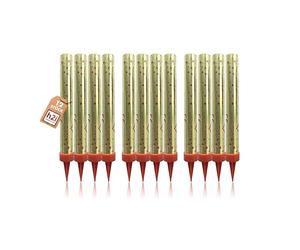 Lot de 12 bougies de 60 secondes h2i"XXS" + notre briquet h2i & eissterne/feux d'artifice toute l'année Kat F1