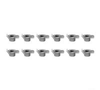 Lot de 12 bougies électriques flottantes avec détection d'eau et contrôle par interrupteur, lampes alimentées par piles pour décoration de maison, café et événement (interrupteur argenté)