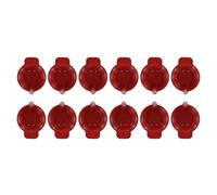 Lot de 12 bougies LED flottantes, fonctionnant à piles, étanches, bougies électroniques flottantes pour centre de table, décoration de chambre